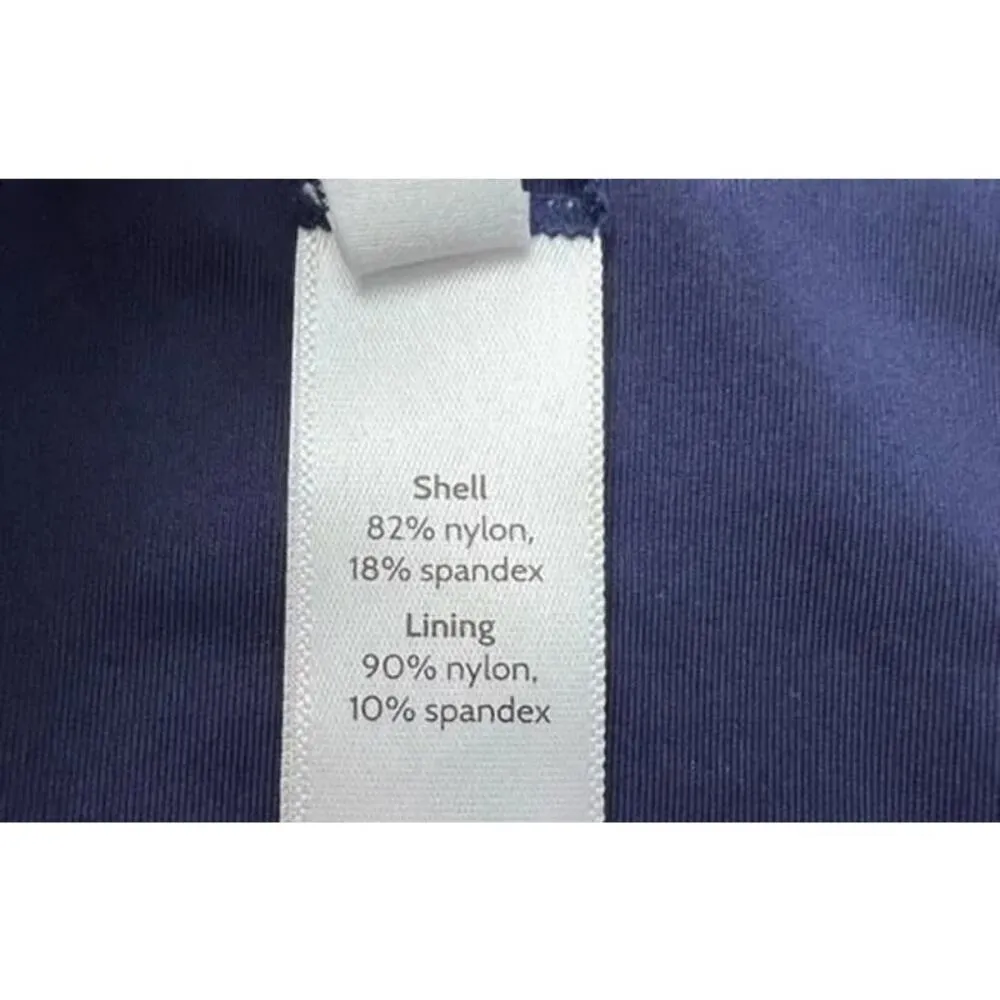 NWT Andie Swim The Cheeky Bottom High Leg Cut Wear High or Low XXL Navy Blue - Image 8