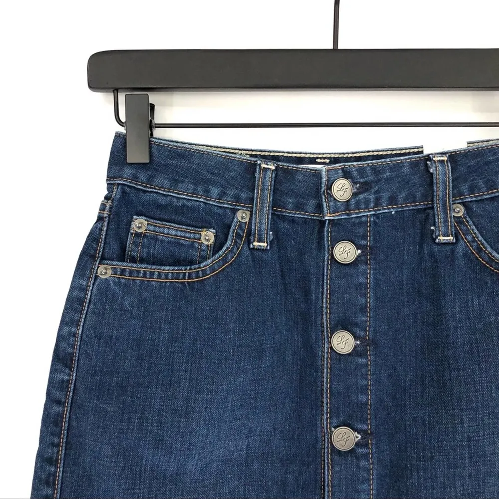 Alton Denim Jean Mini Skirt Davenport 24 - Image 7