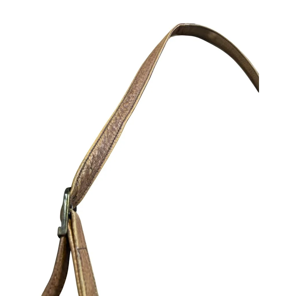 Anuschka Womens Brown Leather floral print shoulder handbag SKU 8714 - Image 5