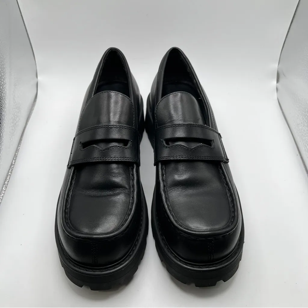 EUC Vagabond Shoemakers Women's Cosmo 2.0 Slip On Loafers black leather size 10 - Image 3