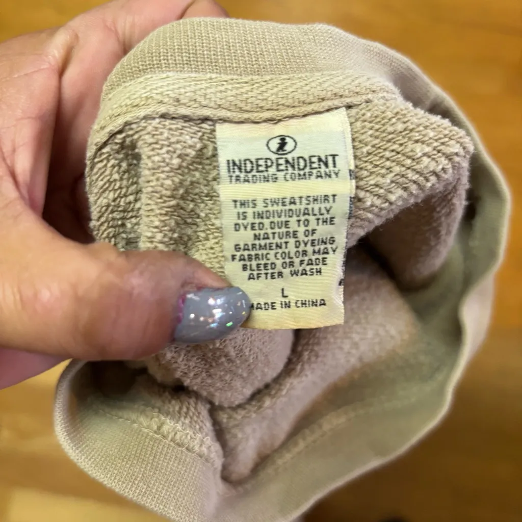 Barstool Sport Call Her Daddy Retired Blocked Preppy Outdoor Gorpcore Crewneck L - Image 6