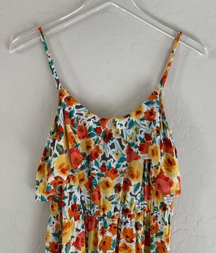 A. Byer short floral dress fall colors - Image 2