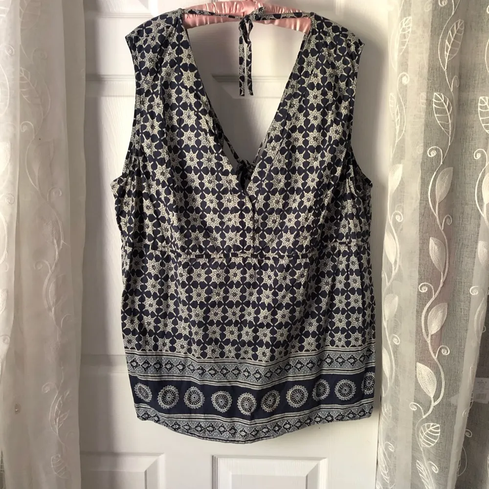 Venezia jeans clothing co. Boho blouse top, size 28 - Image 4