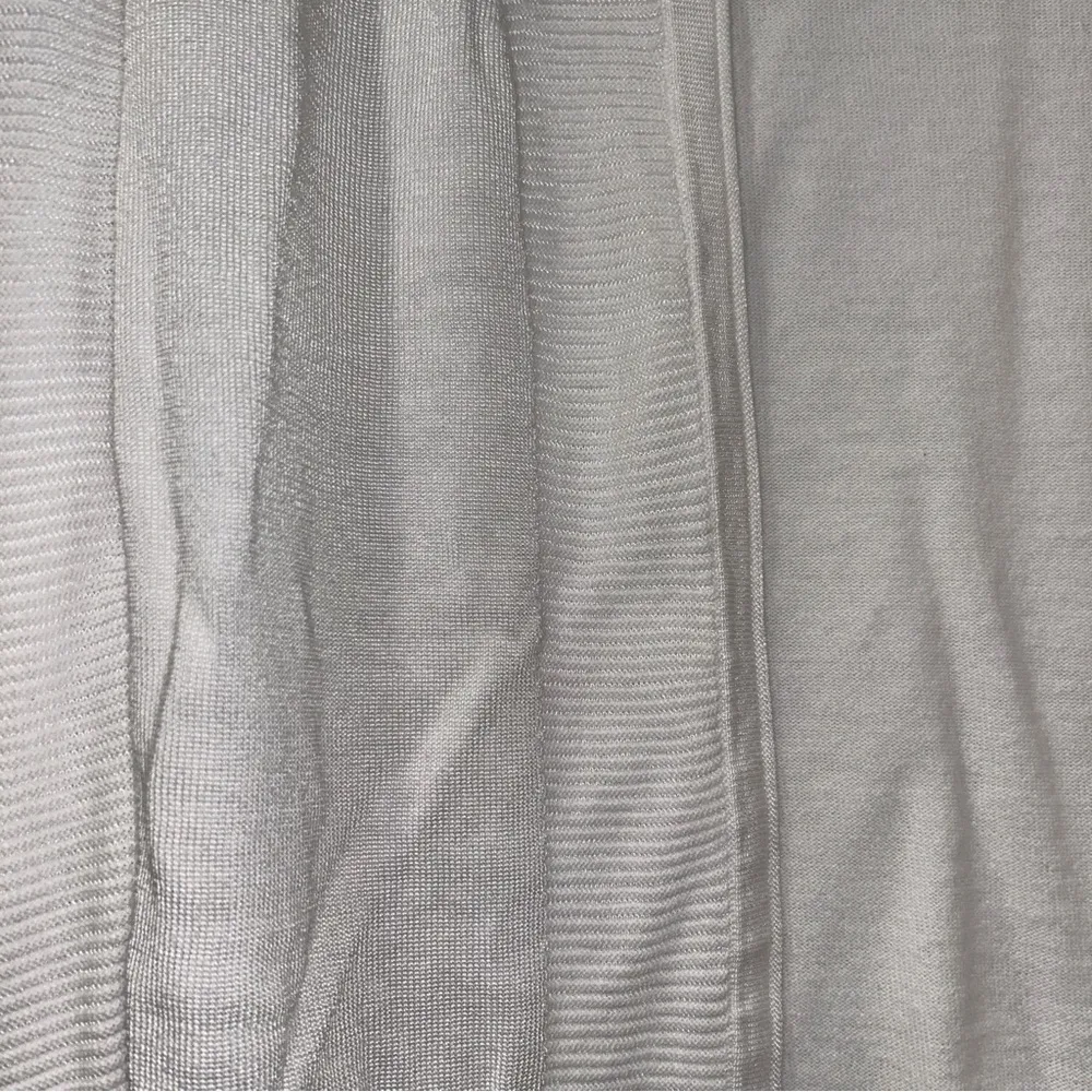 JM Collection White Cardigan Women’s Medium - Image 6