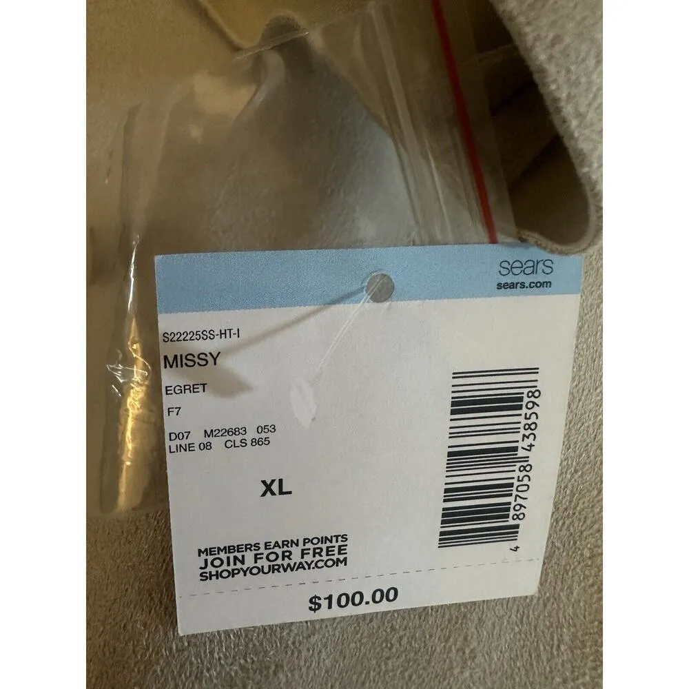 Faux Suede Coat & Fur Collar (removable) Women’s XL NEW Simply Styled by Sears - Image 4