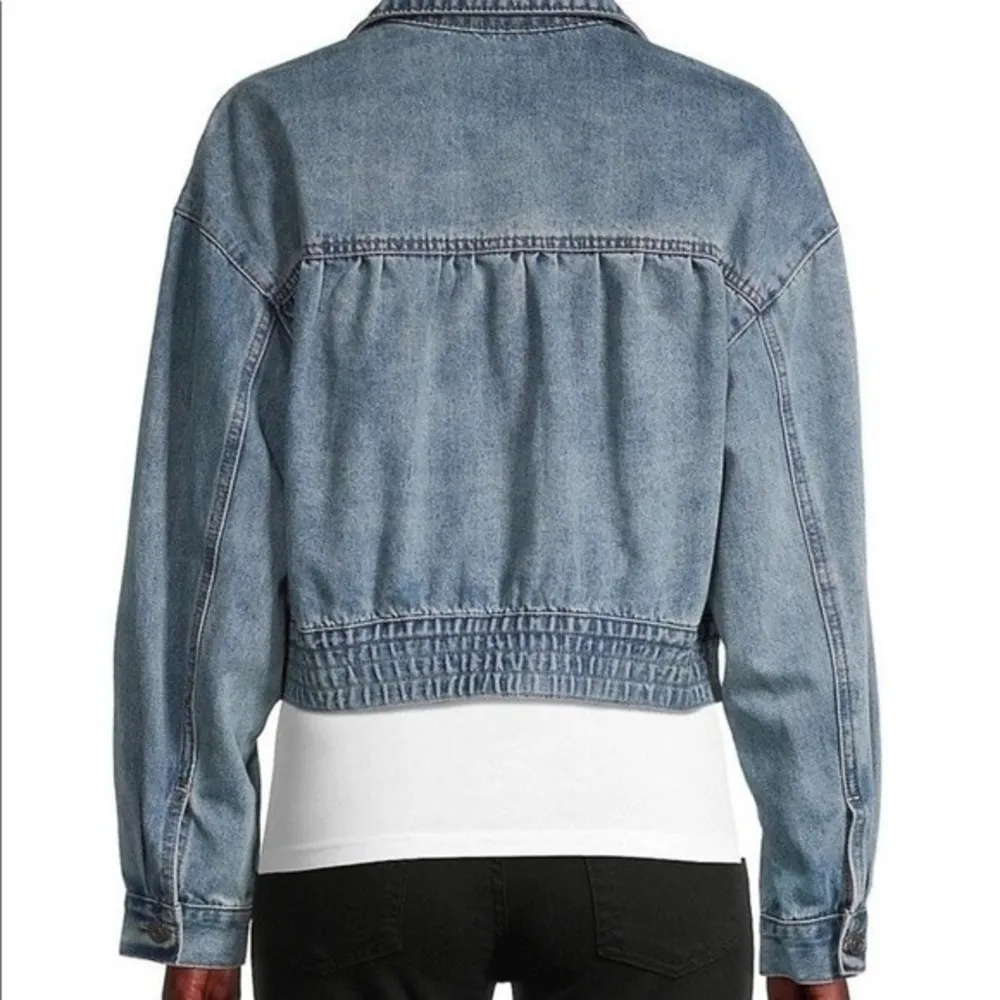 Kensie Oversize Jean Denim Jacket - Image 9