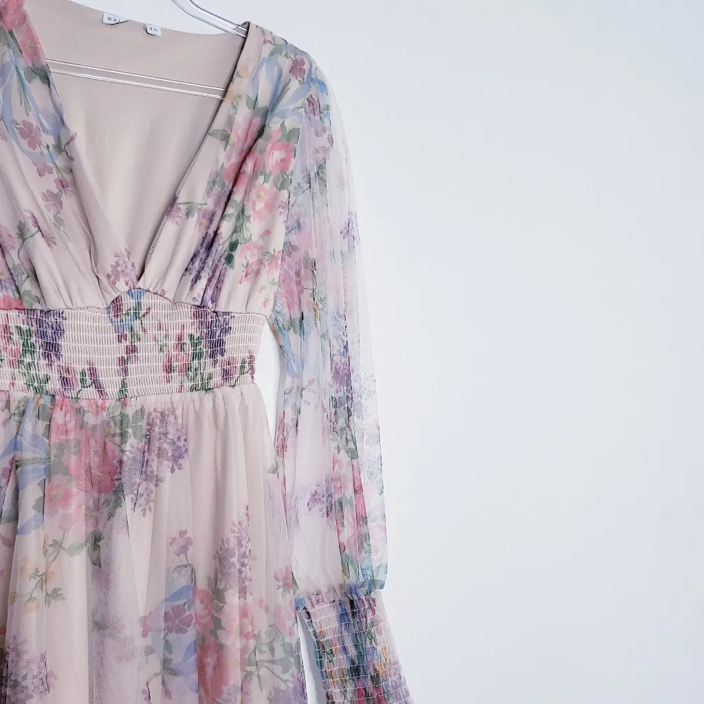 Baltic Born Layla Tulle Floral Maxi Dress New Without Tags - Image 5