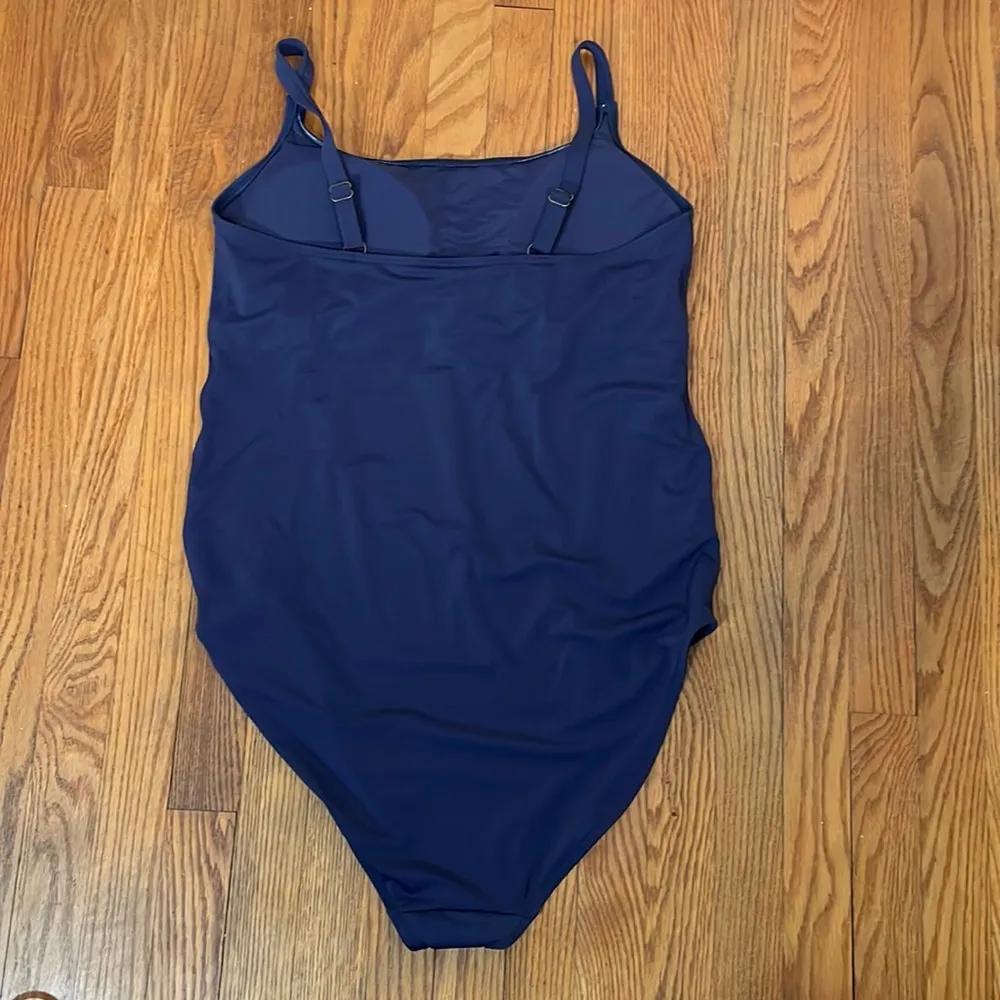 Andie The Amalfi One Piece LT Swimsuit Navy plus size XXL Tall‎ NWT - Image 4