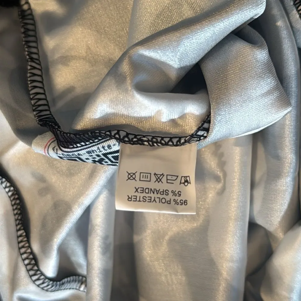 Women’s Skater Dress Sleeveless Skeleton Design Halloween Size XS/S NEW Black - Image 6