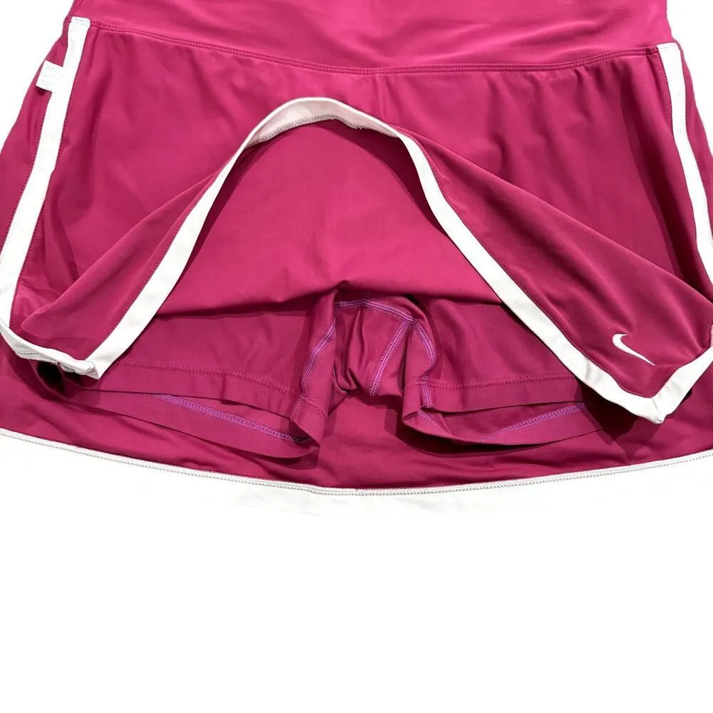 Nike Active Skort with Accent Trim in Pink, Size L​​​ - Image 3