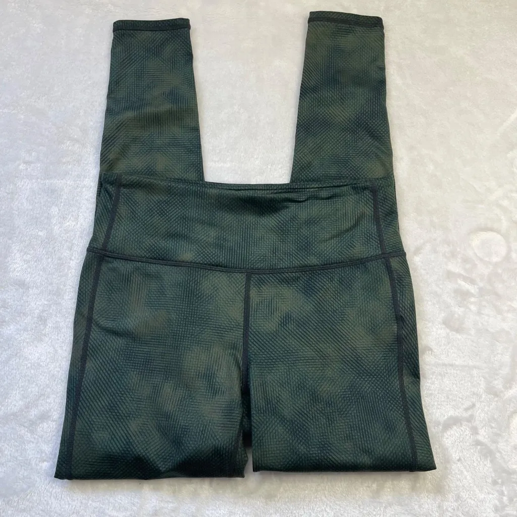 Athleta High Rise Chaturanga Tight Cloud Women's M Full Length Leggings Green - Image 9