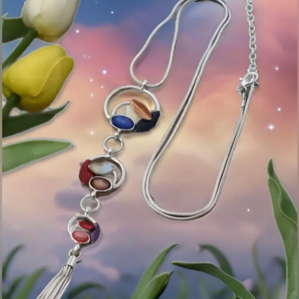 Sweater Long Necklace NWT Red - Image 6