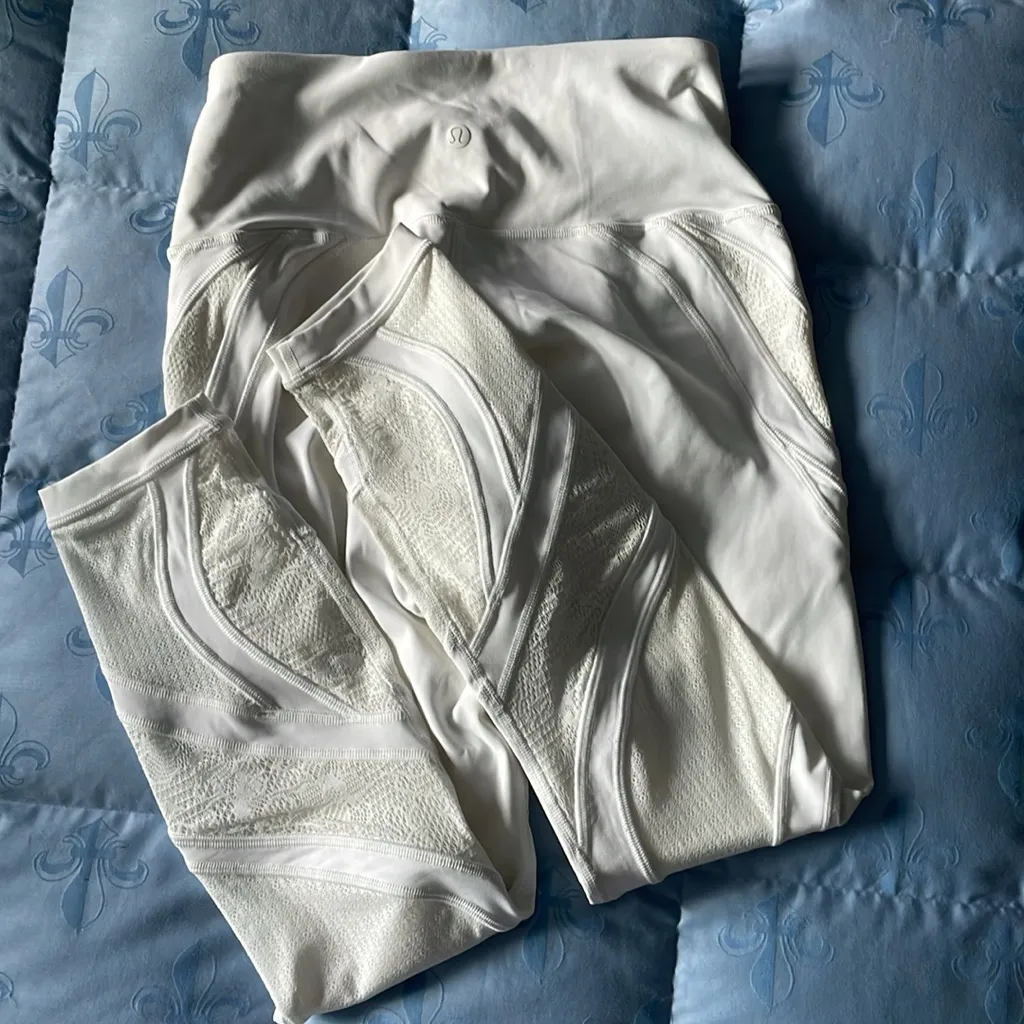 Lululemon Athletica White Leggings - Image 6