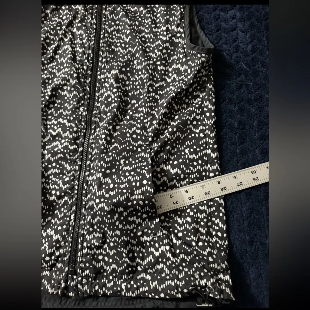 Peter Millar Mens E4 Wind‎ Reversible Full Zip Vest Black White Size Xsmall - Image 10