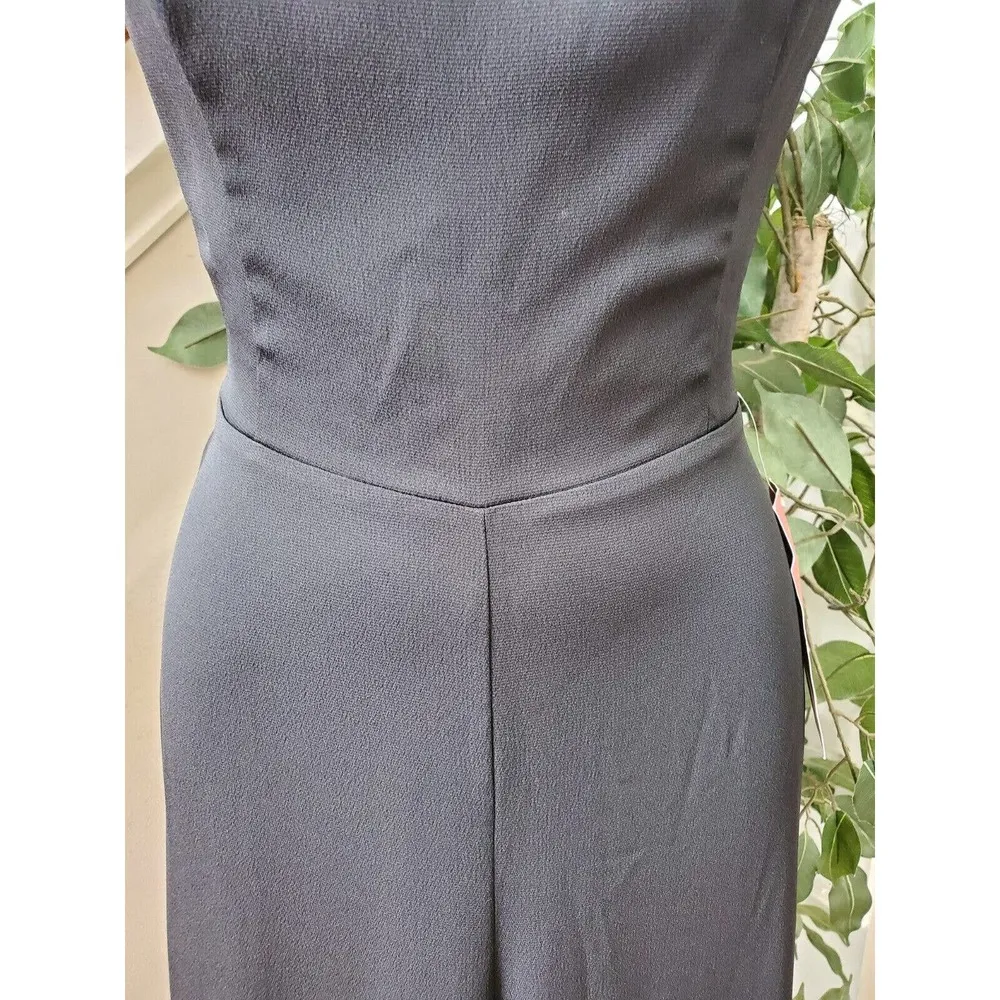 TRUTH & Fable Women's Black Sleeveless Round Neck Drawstring Jumpsuit Size 2XS - Image 13