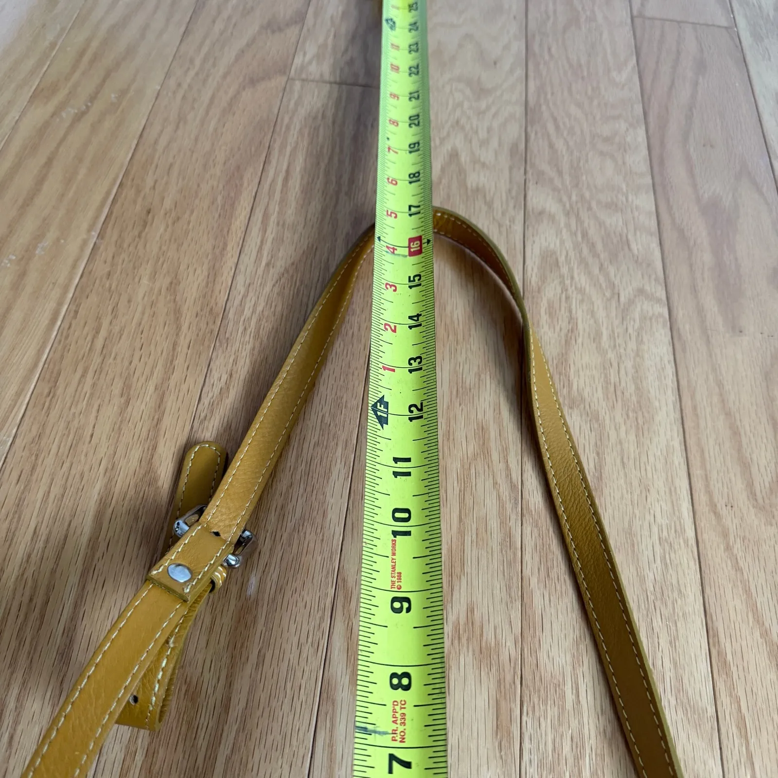 Fiori‎ Italian Leather Hobo Bag Woven Convertible Shoulder Bag Large Brown - Image 10