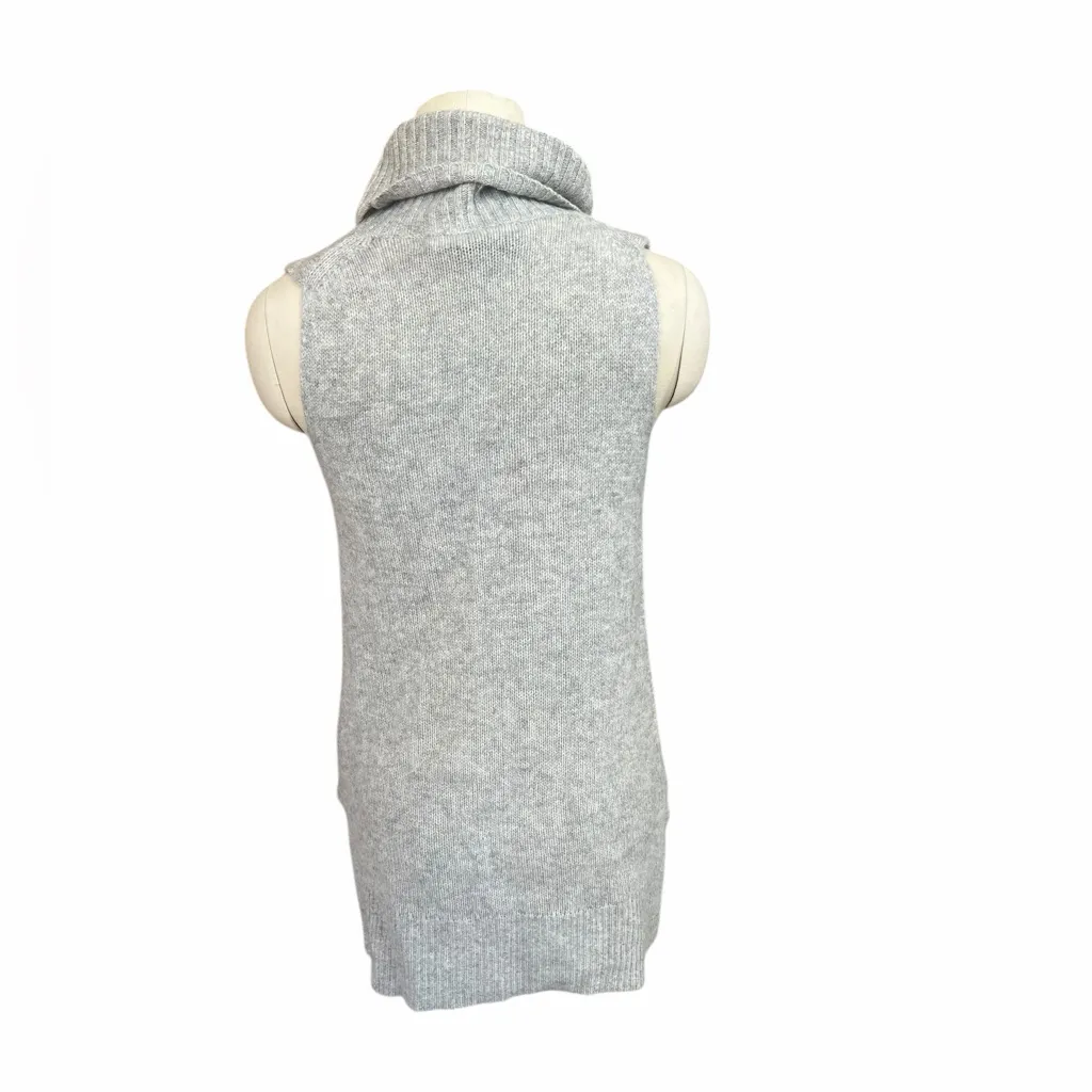 360 Cashmere Light Gray Cowl Neck Sweater size XS - Image 4