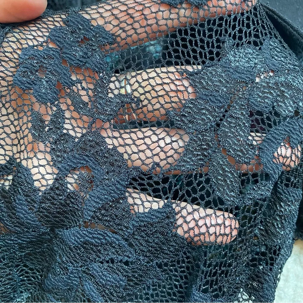 Vintage Y2K Bebe Catwomen Long Sleeved Lace Top Jumpsuit Size XS - Image 7