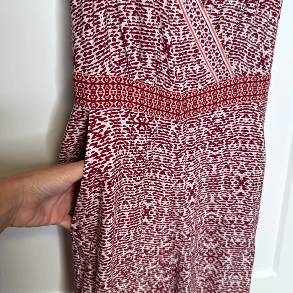 NWT Loft‎ Beach Red Jumpsuit - XS - Image 3