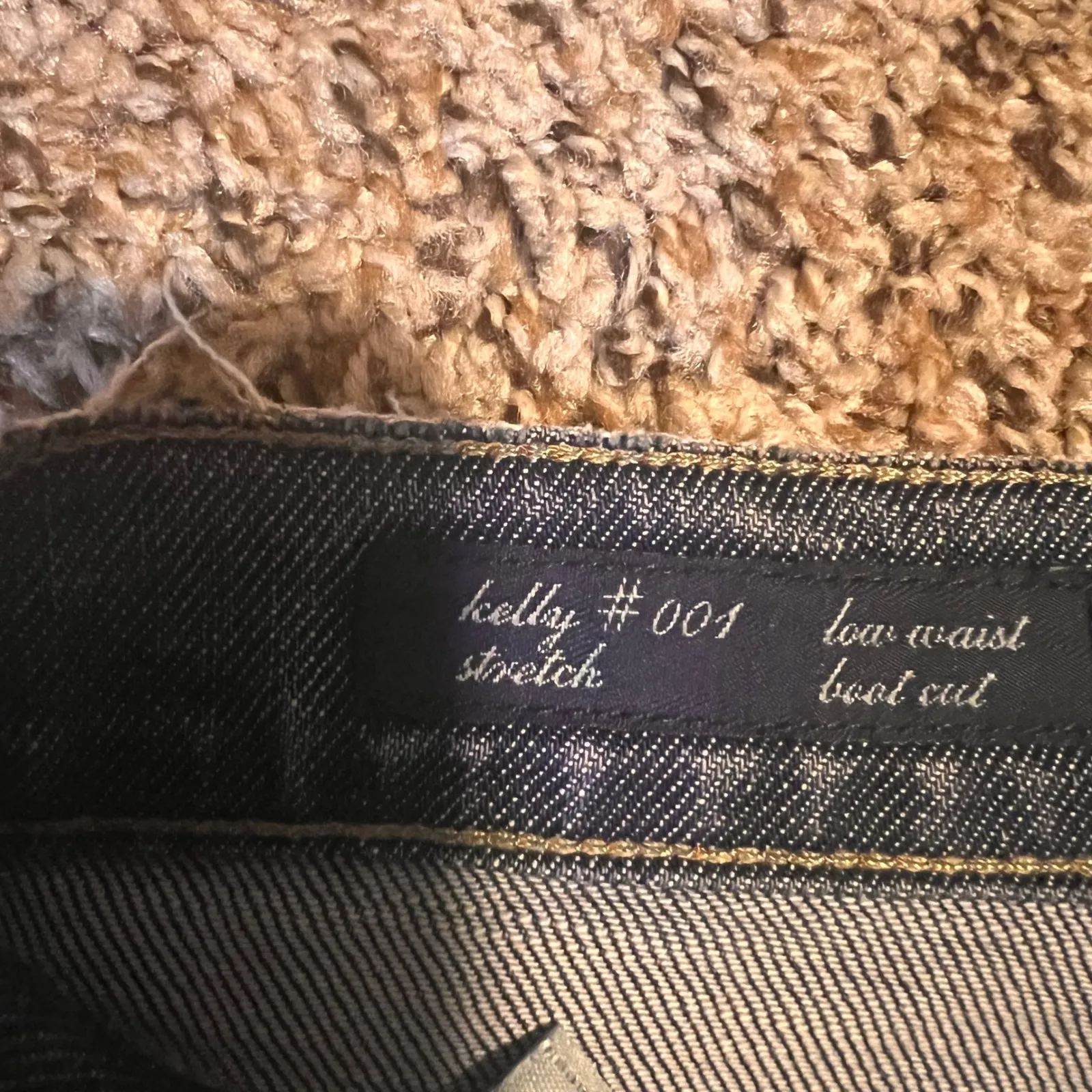 Citizens of Humanity Kelly Bootcut Low Waist Stretch Jeans‎ Size 27 Dark Wash - Image 3