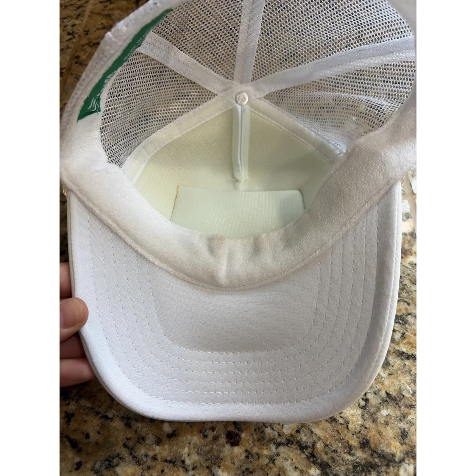 That Friday Feeling White KEEP IT SALTY Patch Snapback Trucker Hat Cap One Size - Image 10