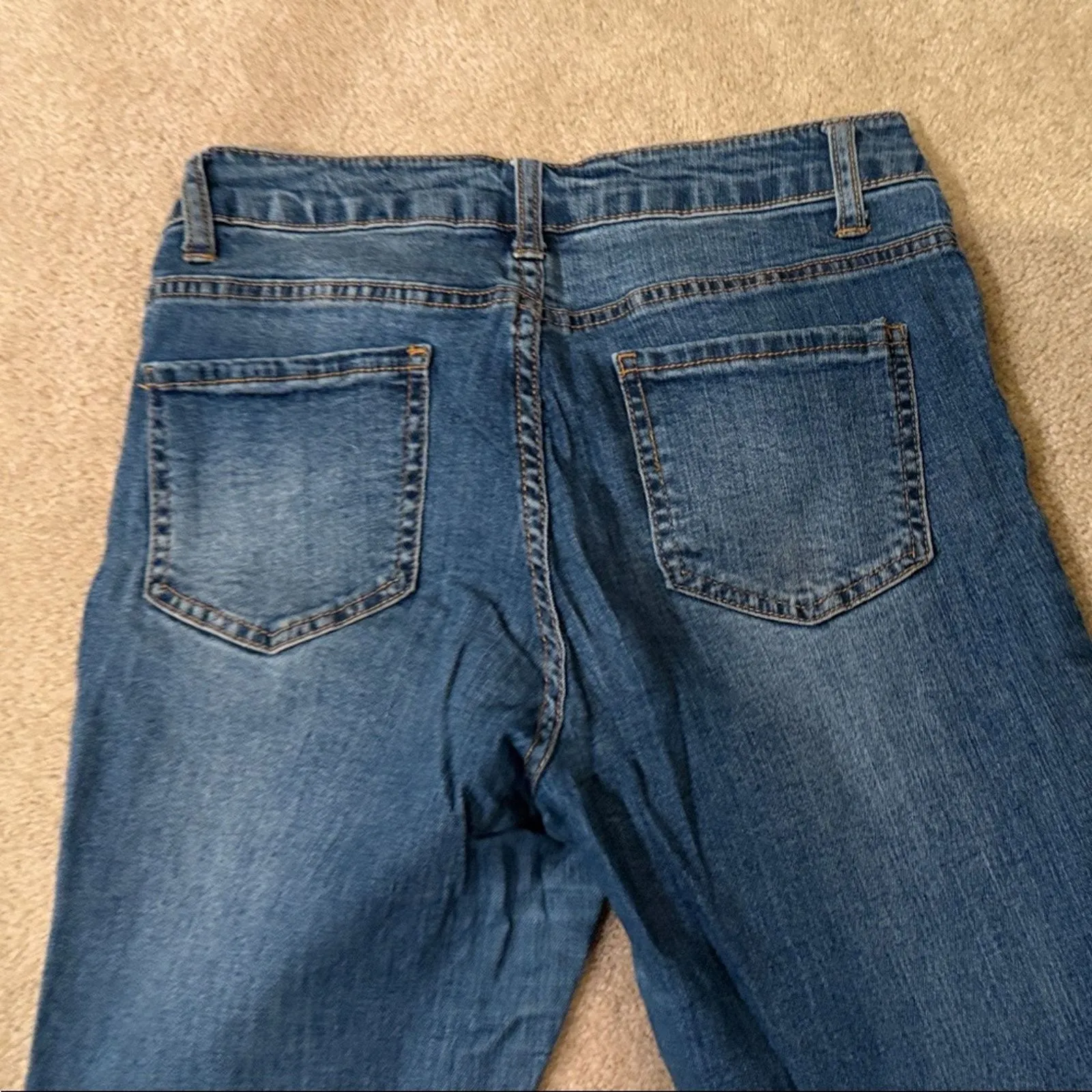 Highway Jeans Women's Dark Blue Ripped Skinny Jeans - Image 8