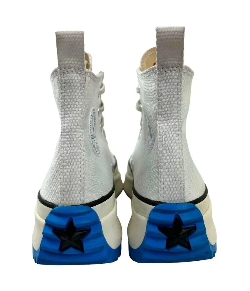 Converse X JW Anderson Run Star Hike Chunky Platform Sneakers White Blue SZ 7.5 - Image 4