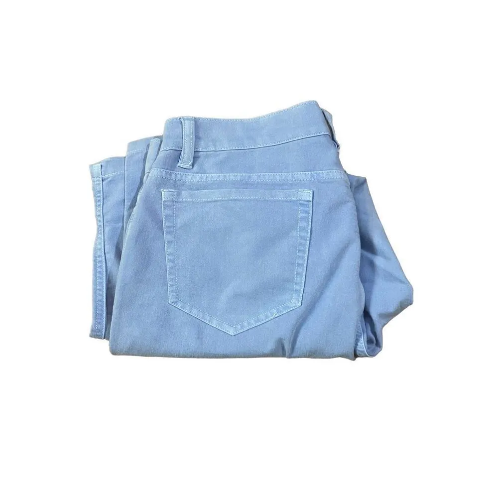 Orvis blue denim mid rise straight leg jeans size 12 - Image 4