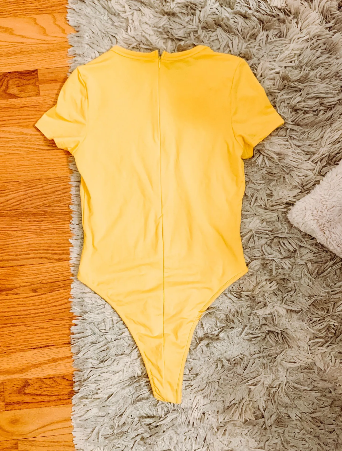 Yellow Bodysuit Size M - Image 2