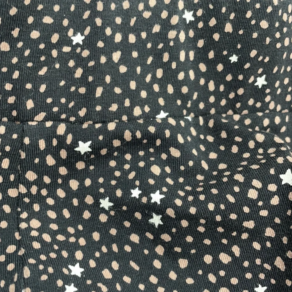 - Ann Taylor Starry Spotted Essential Leggings Black Multi - Image 4