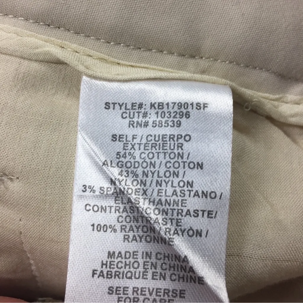 KUT From The Kloth Stretch Straight Leg Ankle Pant Size 8 - Image 8