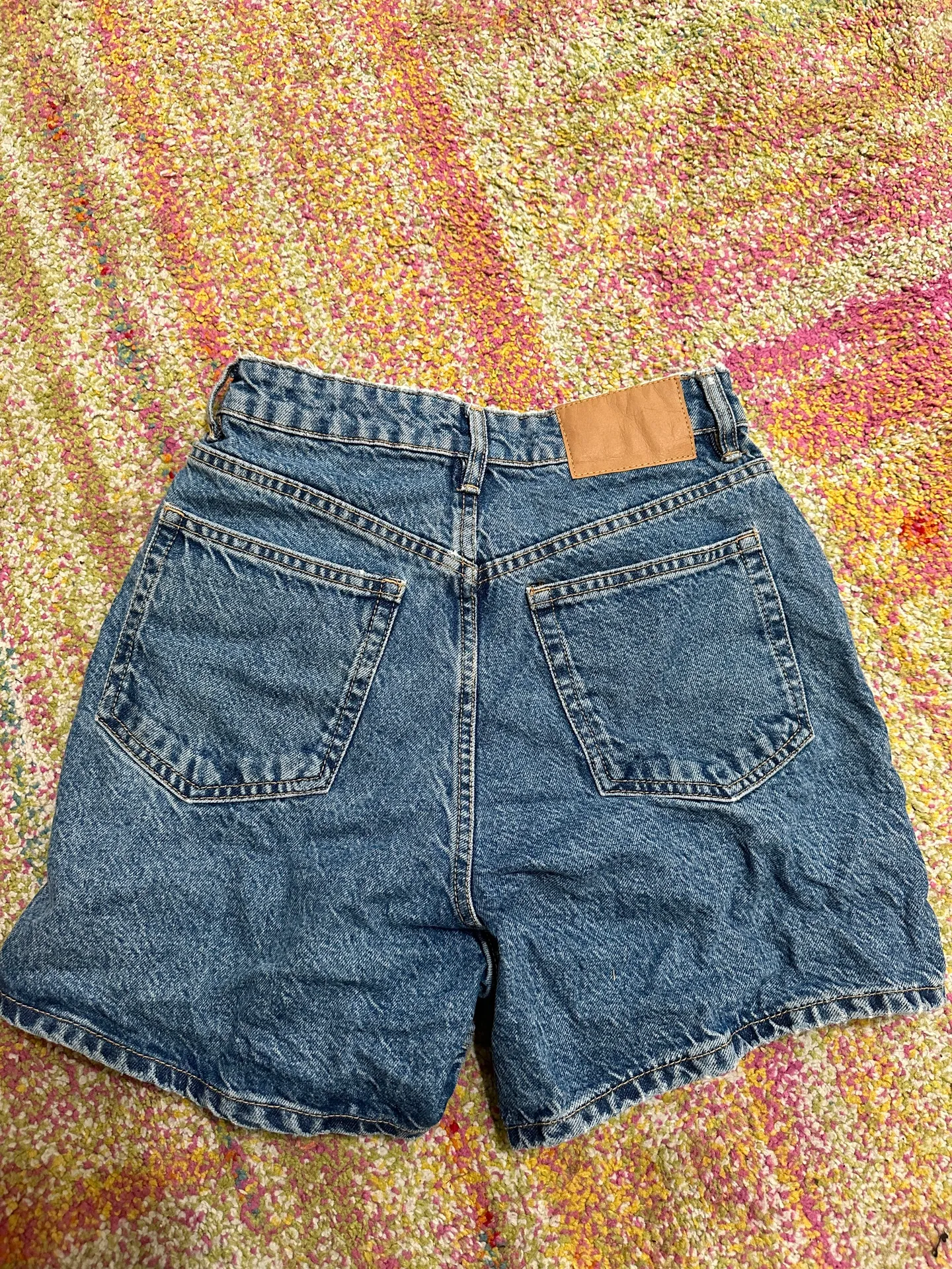 ZARA Denim Mom Shorts - Image 3