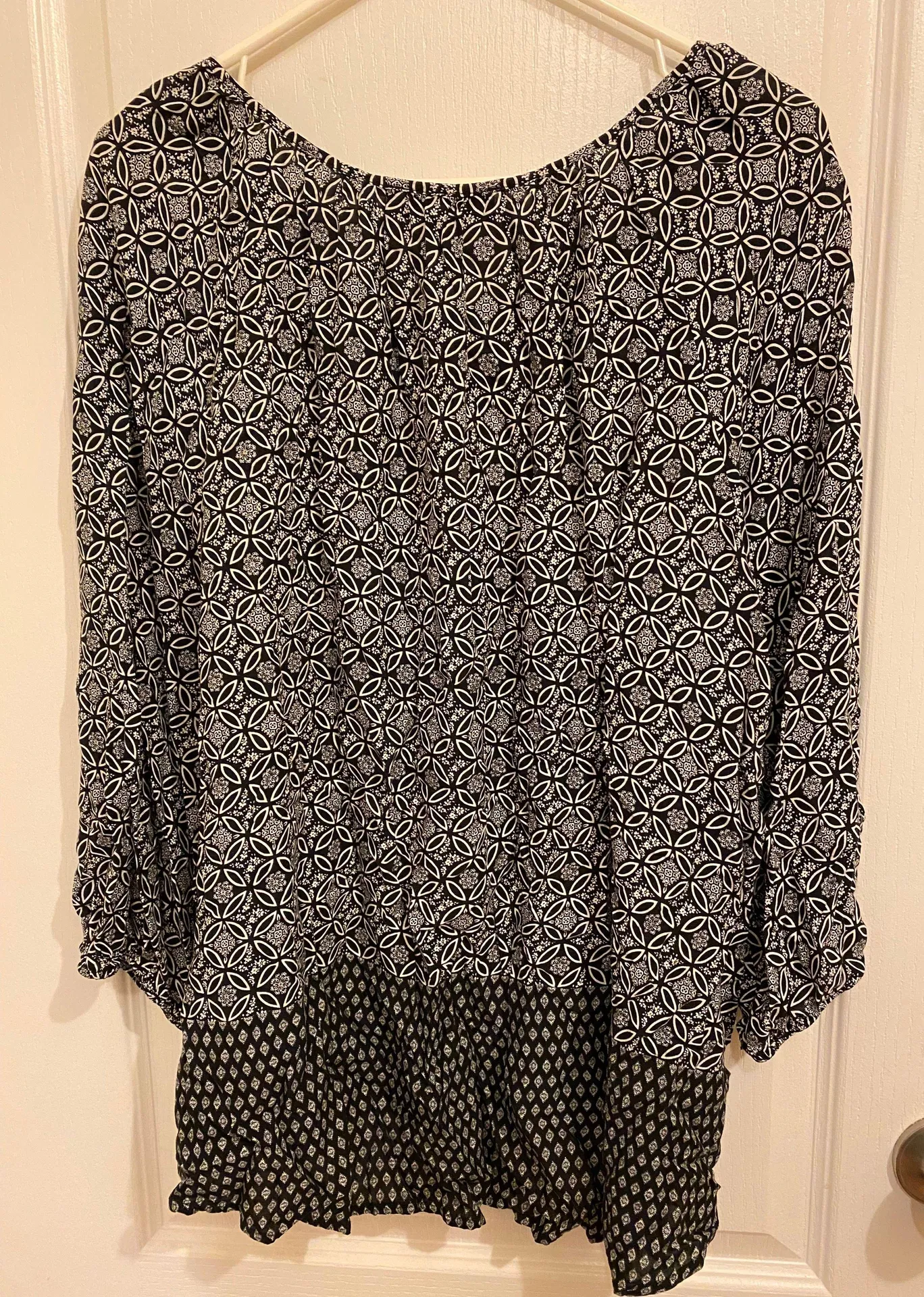 Fred David 3/4 Length Sleeve Blouse - Image 2