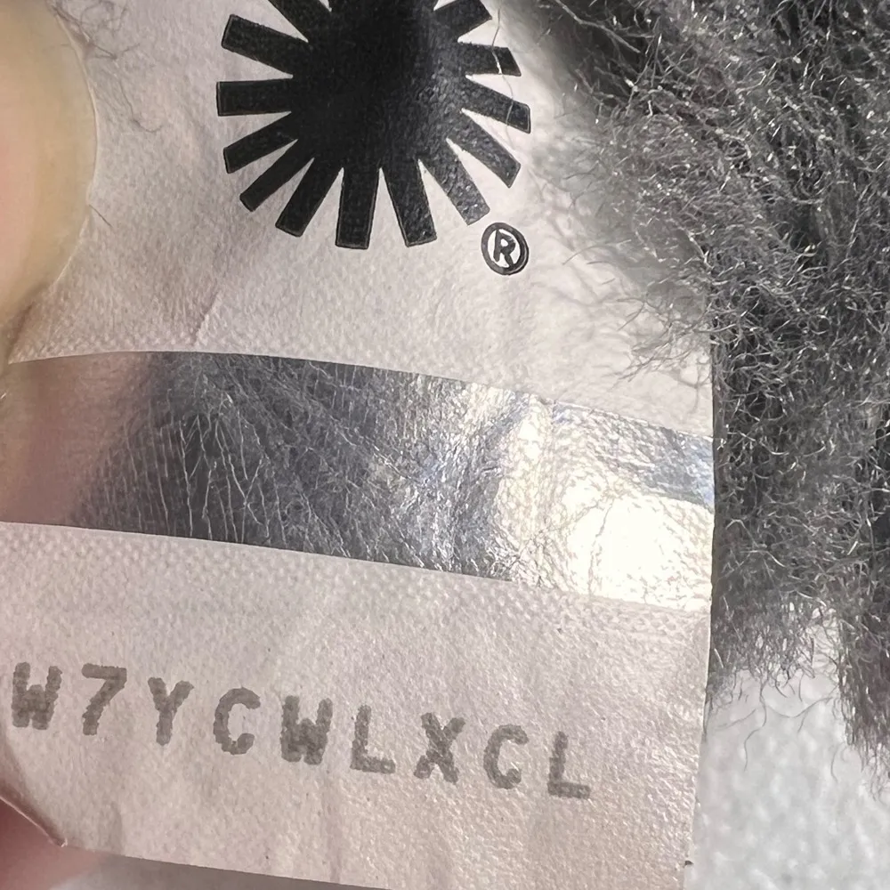 UGG Women's Classic Mini Spill Seam Shearling Boot Black Suede Sheepskin - Image 7