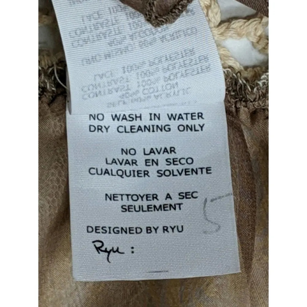 Ryu Crochet/Lace Top - Size S (est.) - GUC - Image 7