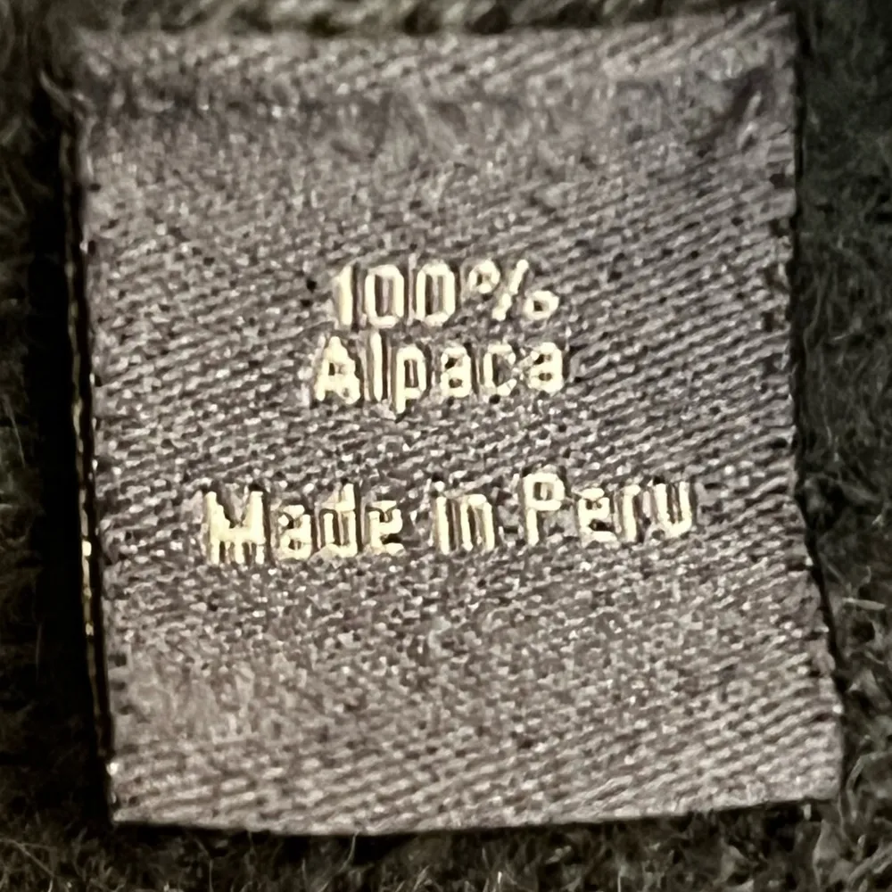 Sol alpaca green sweater Size L - Image 6