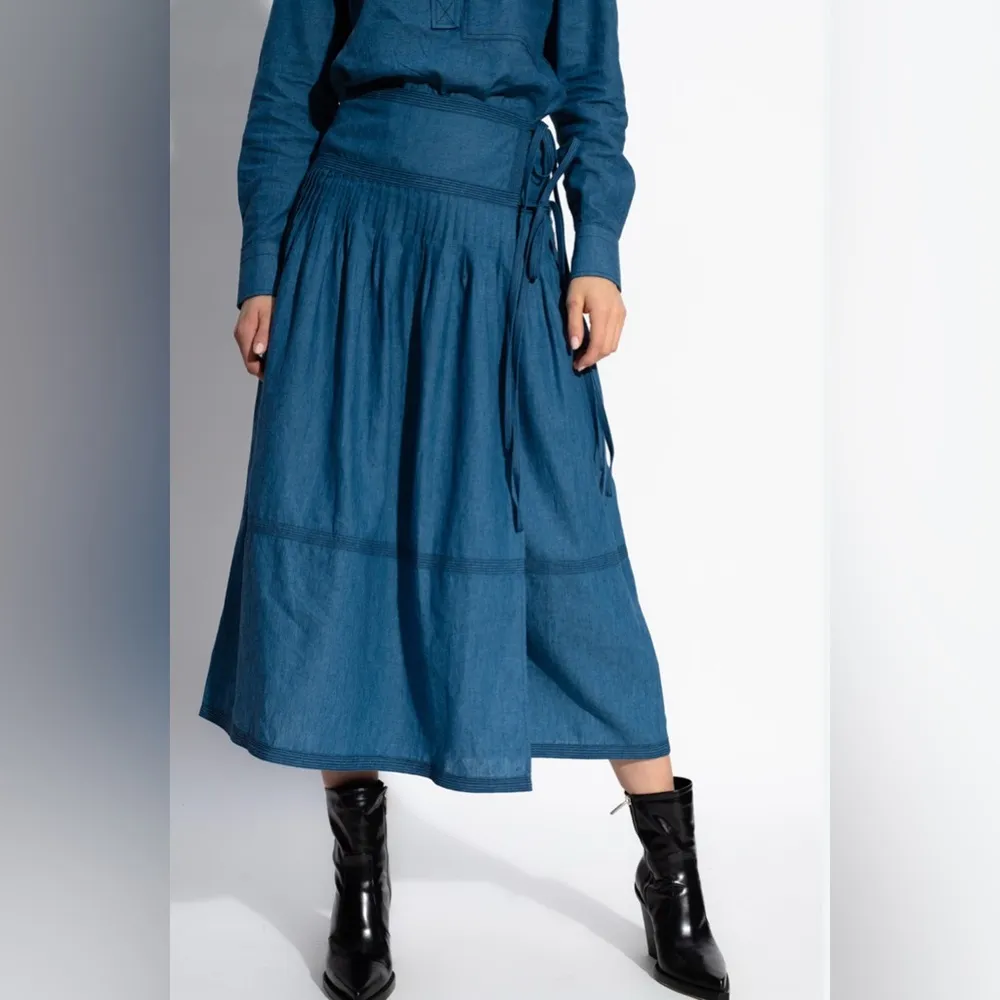 Tory Burch Blue Skirt - Image 5