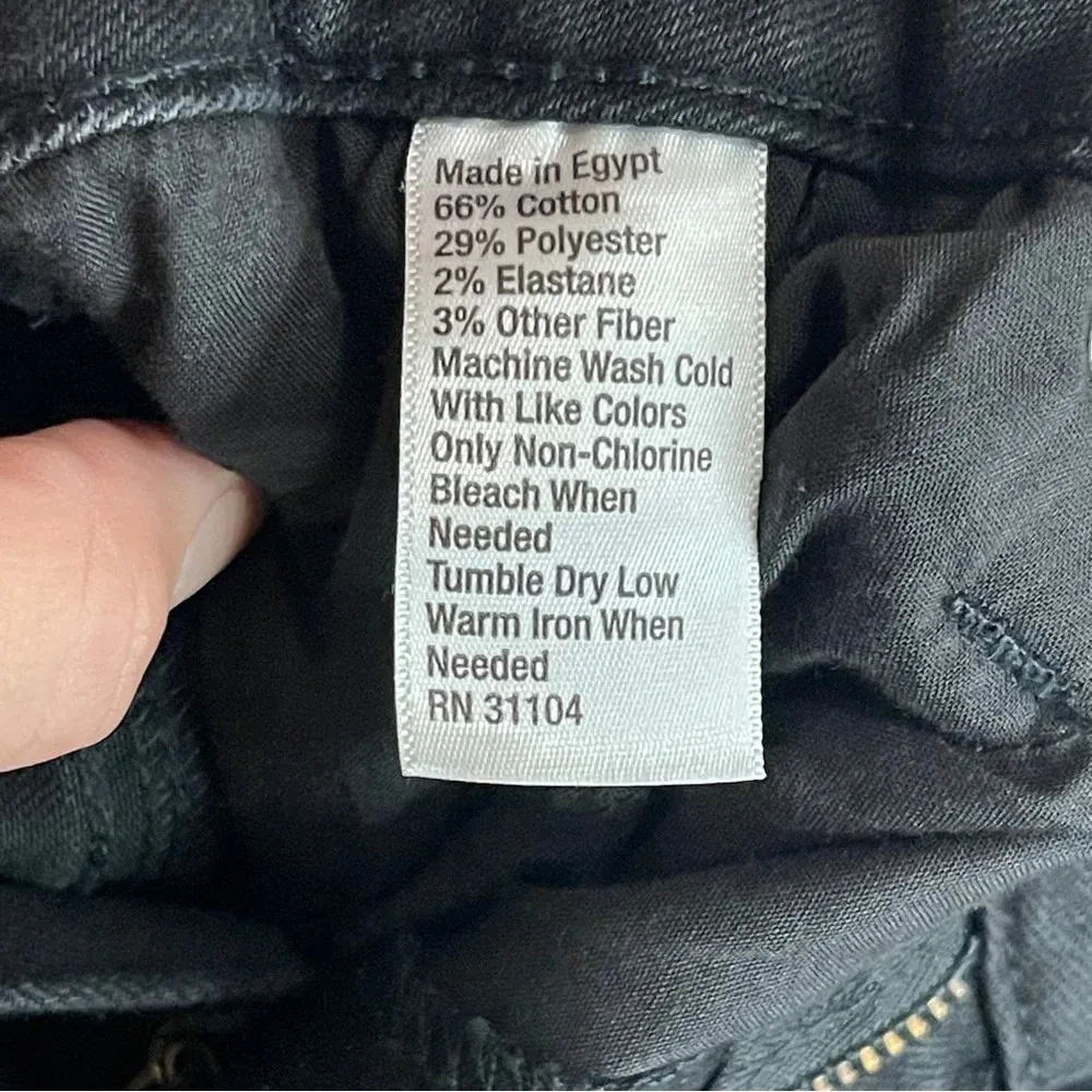 Crown & Ivy Women's Black High Rise Denim Skinny Jeans Size 10R - Image 10