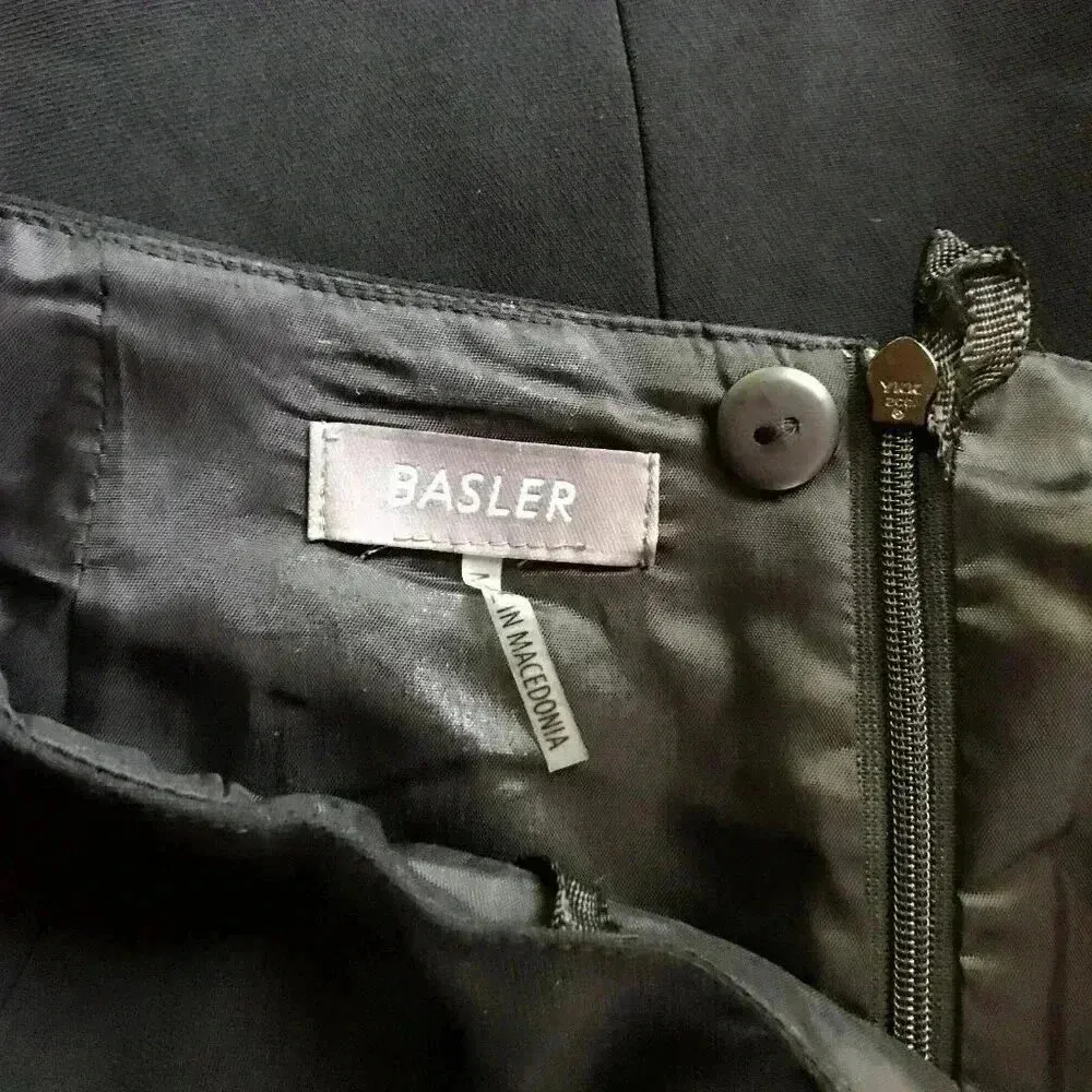BASLER Black Pencil Skirt NEW Size EUR 42 (US 32") - Image 8