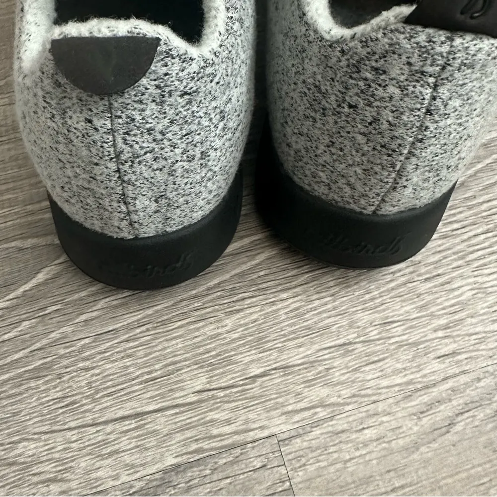 Allbirds Wool Runners Natural Light Grey/Black Sole Comfort Shoe sneakers SZ 5 - Image 7