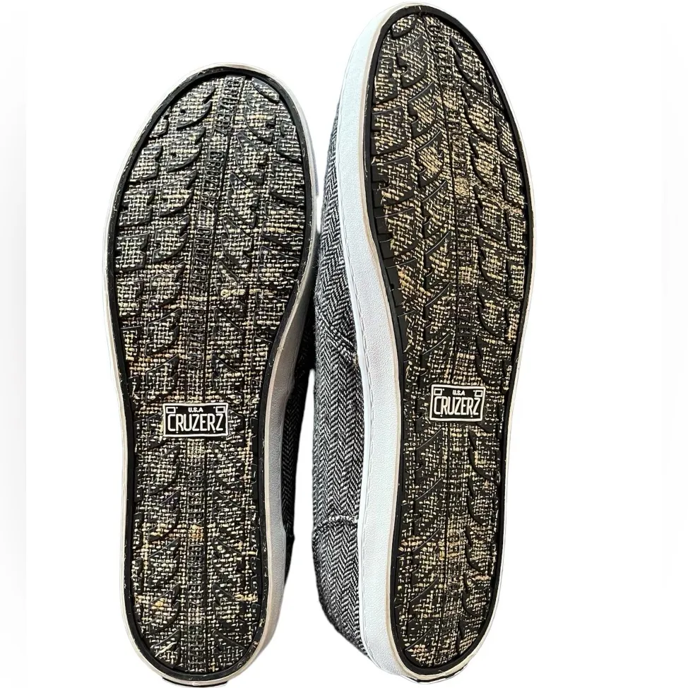 Cruzers Slide on Fur Lined Shoes Black Size 11 - Image 3