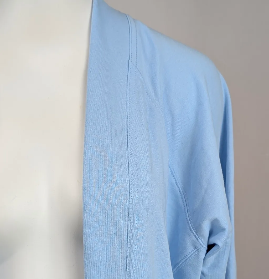 Ideology Women's Soft Blue Open-Front Blazer - Image 2