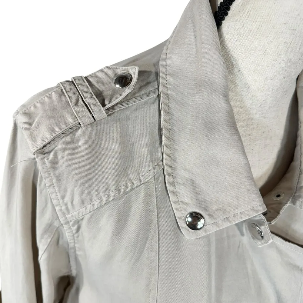 BLANKNYC Anthropologie X-Large Breezy Moto Jacket Full-Zip Pockets Long Sleeves - Image 9