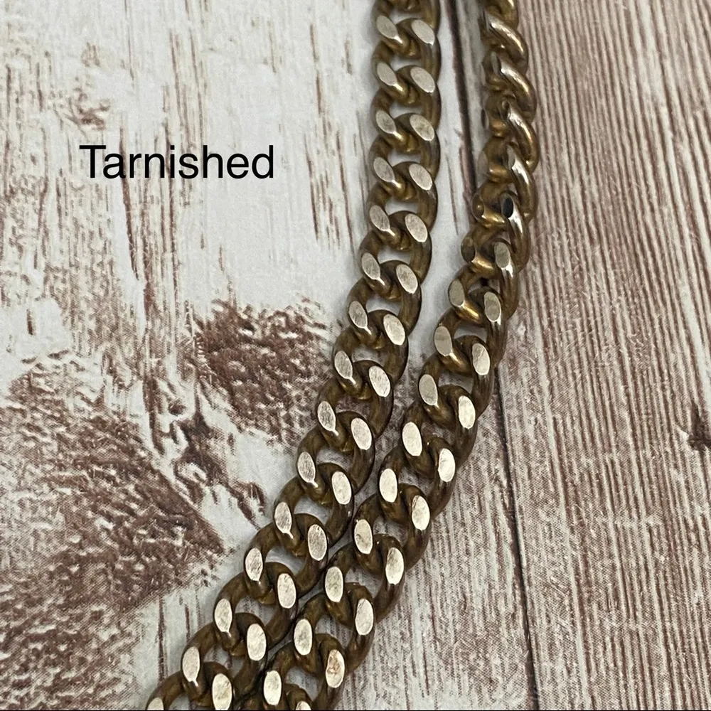 Vintage Whiting and Davis Black Mesh Chain Strap Convertible Evening Bag - Image 13