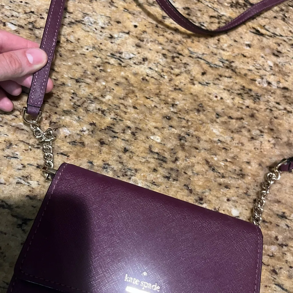 Kate Spade Plum Crossbody Bag - Image 6