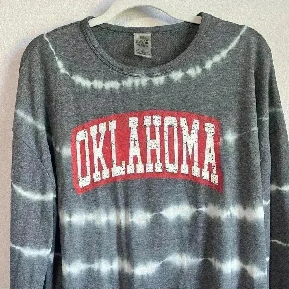 Gameday Couture Heathered Charcoal Oklahoma Sooners Long Sleeve‎ T - Image 6