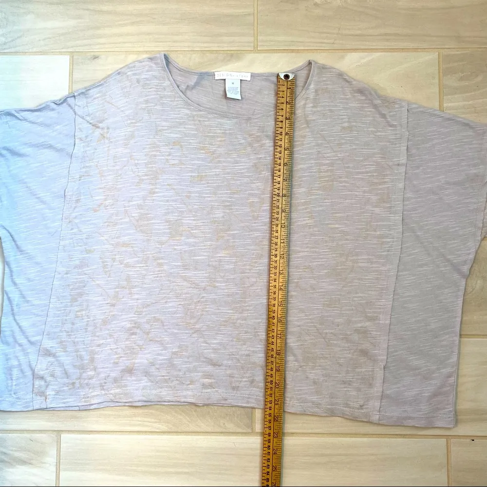 Design History|| Grey/gold print boho top - Image 9