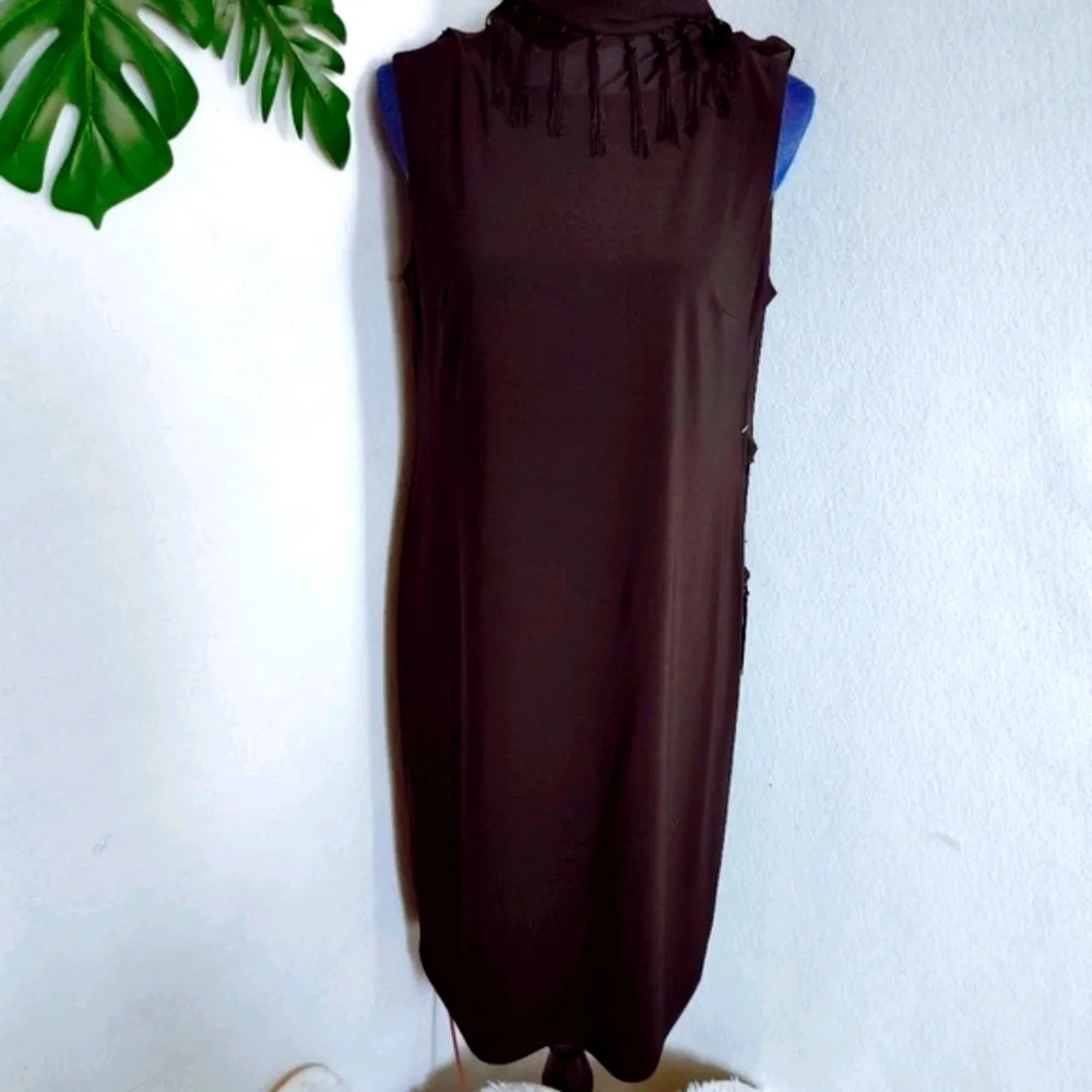 R&M Richards Shawl Cocktail Dress - Image 6