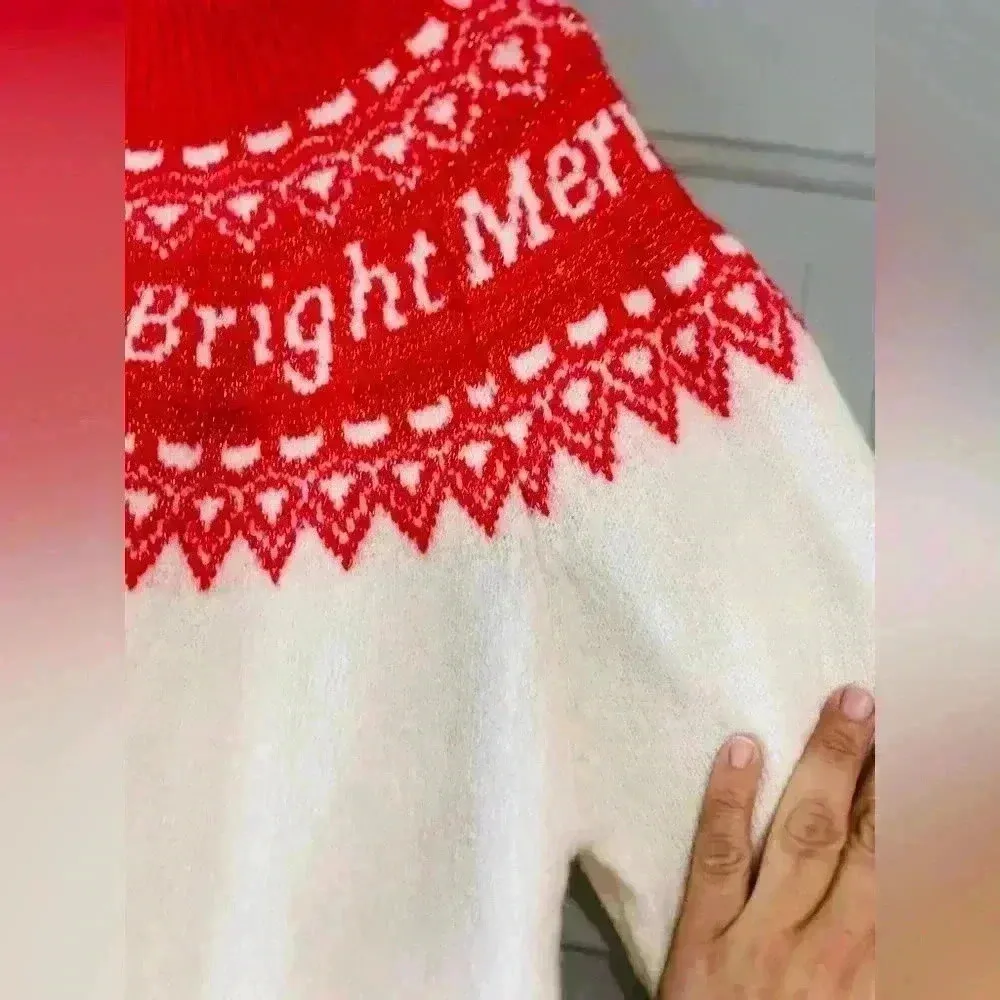 Fair Isle Christmas Sweater size 4 - Image 7