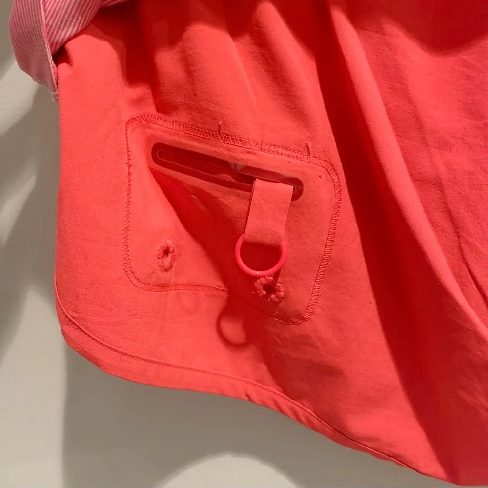 Lululemon Salmon Pink Rollover Shorts 6 - Image 3
